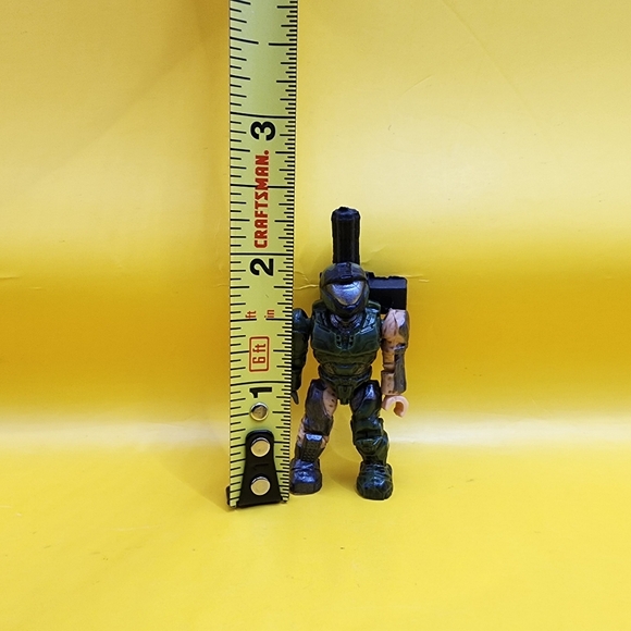 Mega Bloks Halo Green UNSC Spartan Mark VI - 2" - Picture 2 of 5